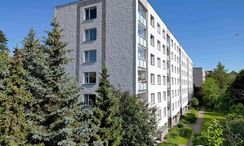Fotografie realizací fasád pro bytový dům
